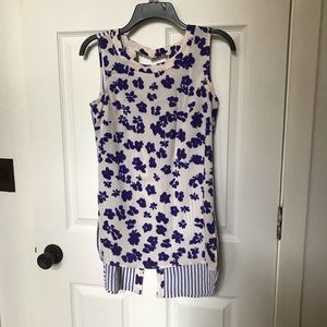 5/$30- Floral Chiffon Long Blouse